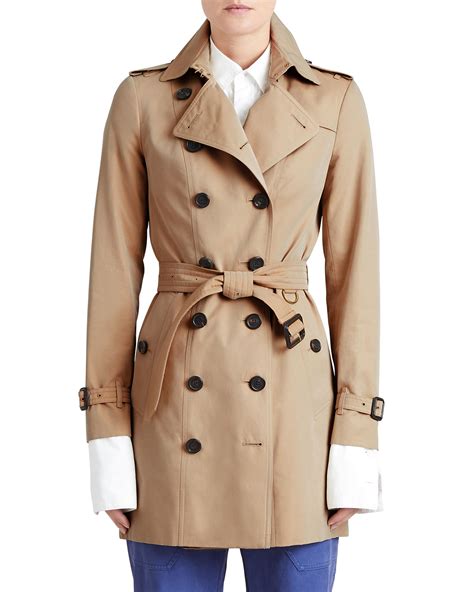 burberry trench sandringham or kensington|burberry trench coats length.